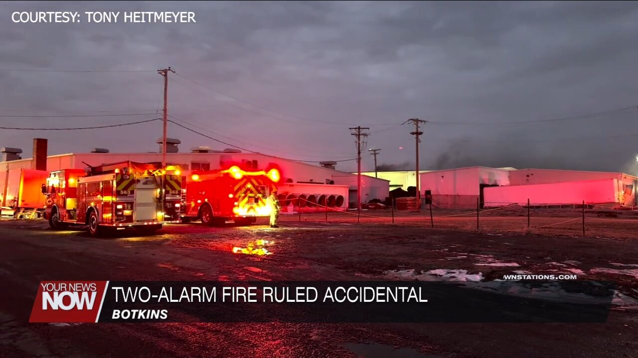 Spontaneous combustion suspected cause in Botkins business fire